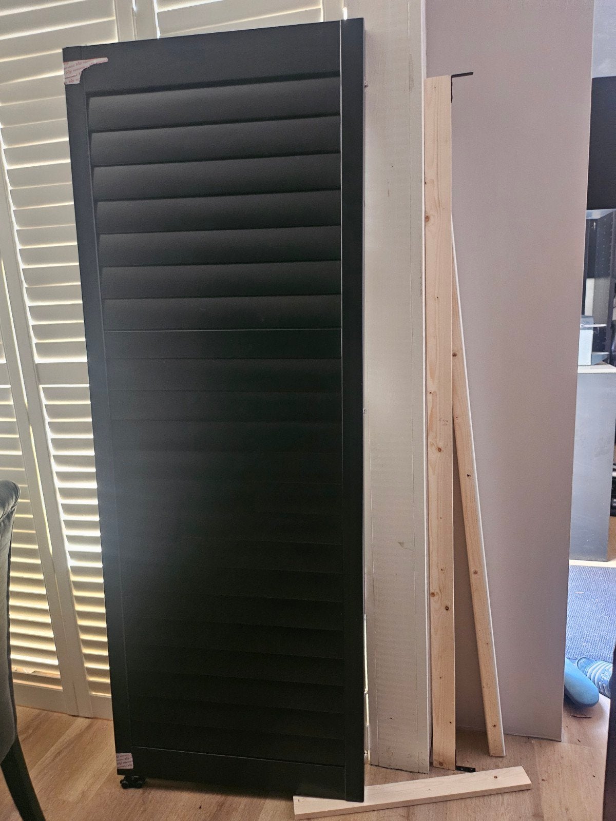 Shutters 138 breed 2x 69 aanelkaar 189 lang, Ophalen, Zo goed als nieuw