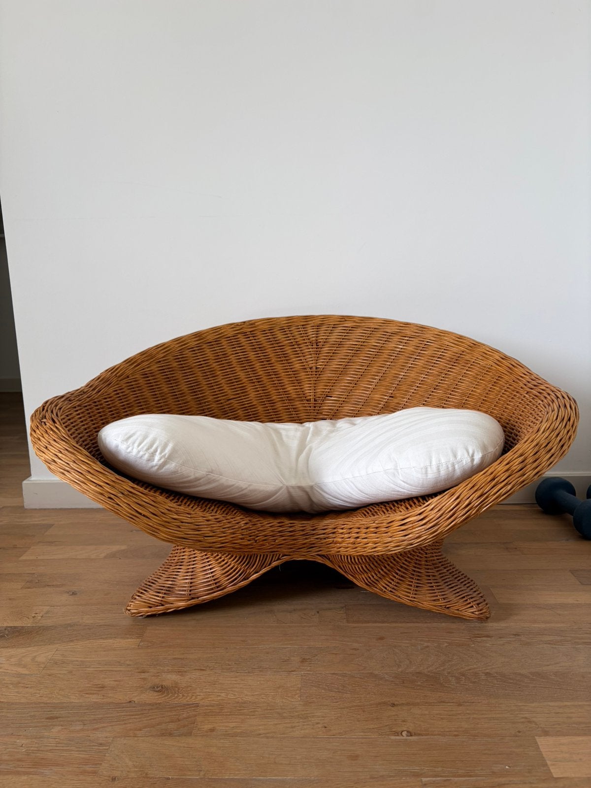 Rotan meditatiestoel, Ophalen of Verzenden, Zo goed als nieuw