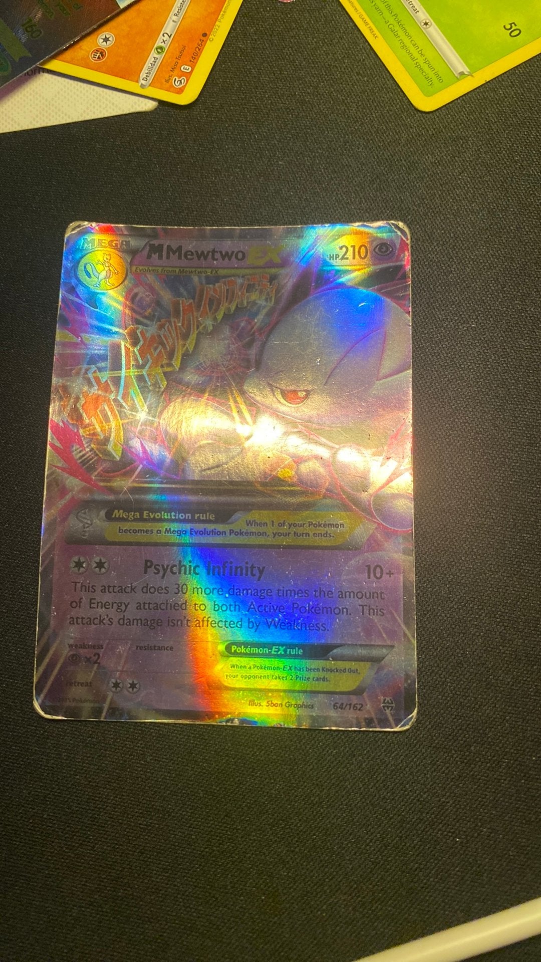 MewTwo EX ( ALLEEN CONTANT ), Ophalen, Gebruikt