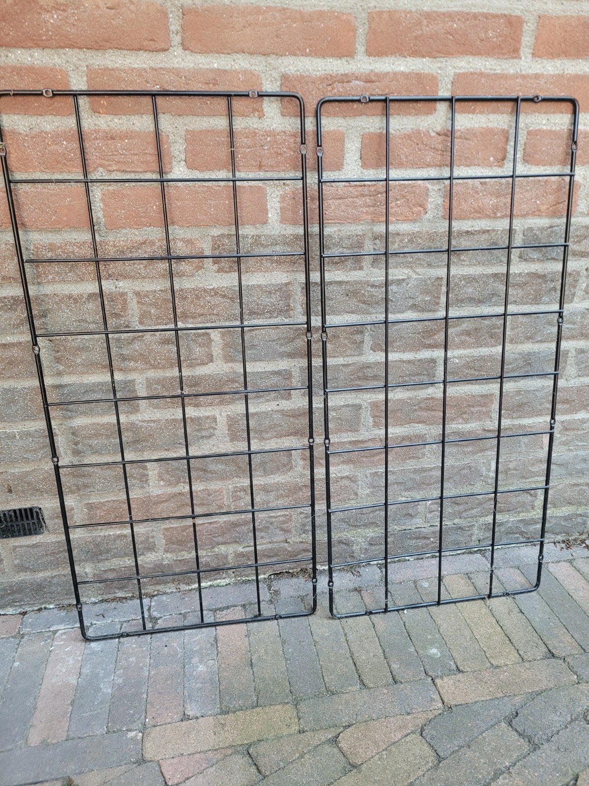 2x IKEA metalen plantenrekje 75x36 cm, Ophalen, Minder dan 60 cm, Zo goed als nieuw, Rechthoekig