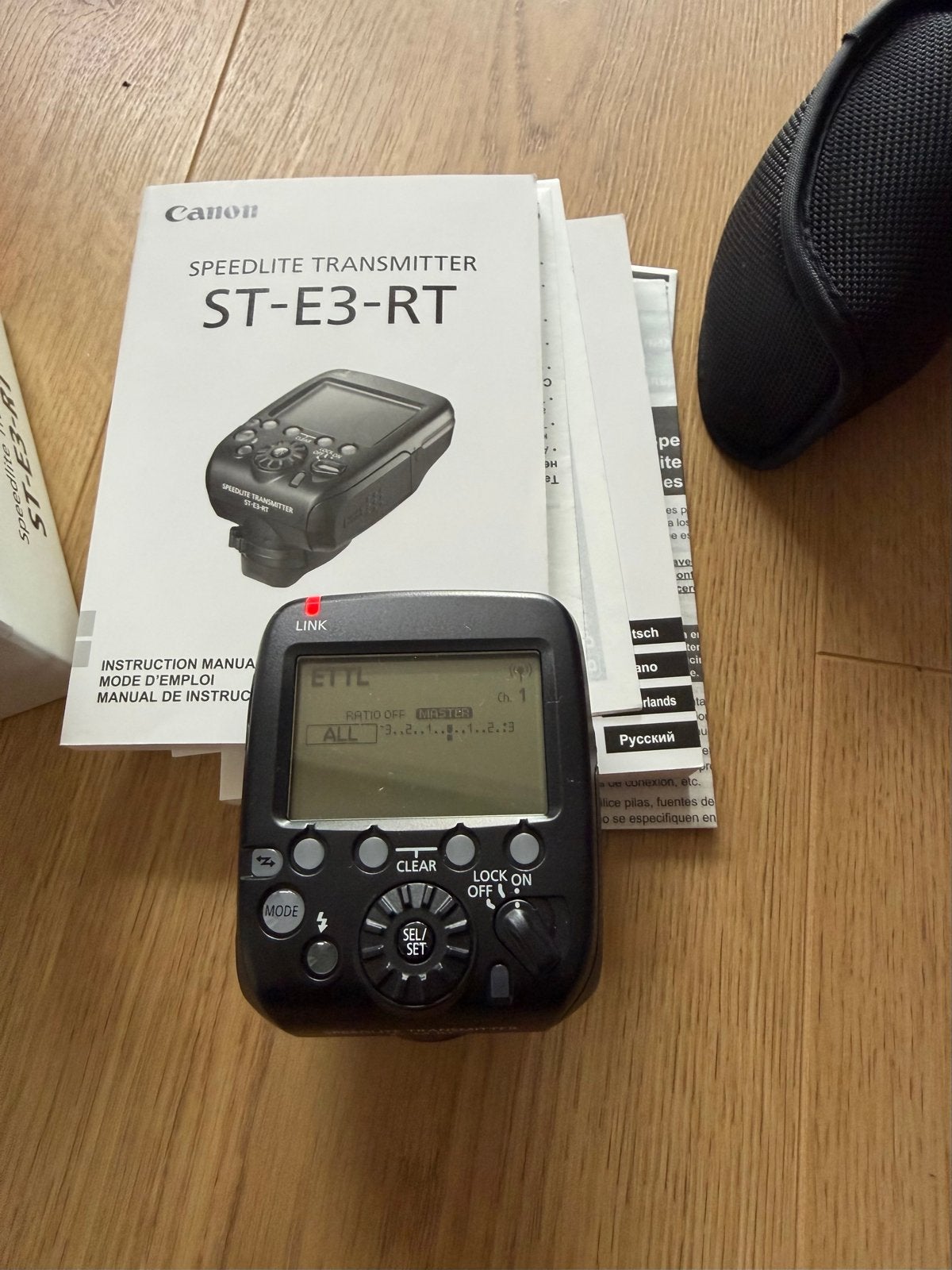 Canon Speedlite Transmitter ST-E3-RT, Audio, Tv en Foto, Fotografie | Flitsers, Canon, Ophalen of Verzenden, Zo goed als nieuw