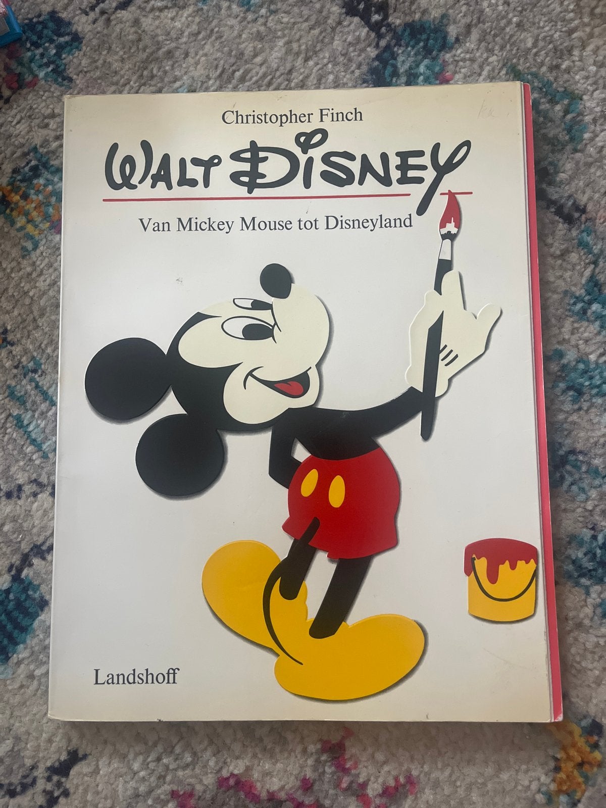 Walt Disney: Van Mickey Mouse tot Disneyland - Christopher F, Verzamelen, Ophalen of Verzenden, Mickey Mouse, Gebruikt, Papier, Kaart of Schrift