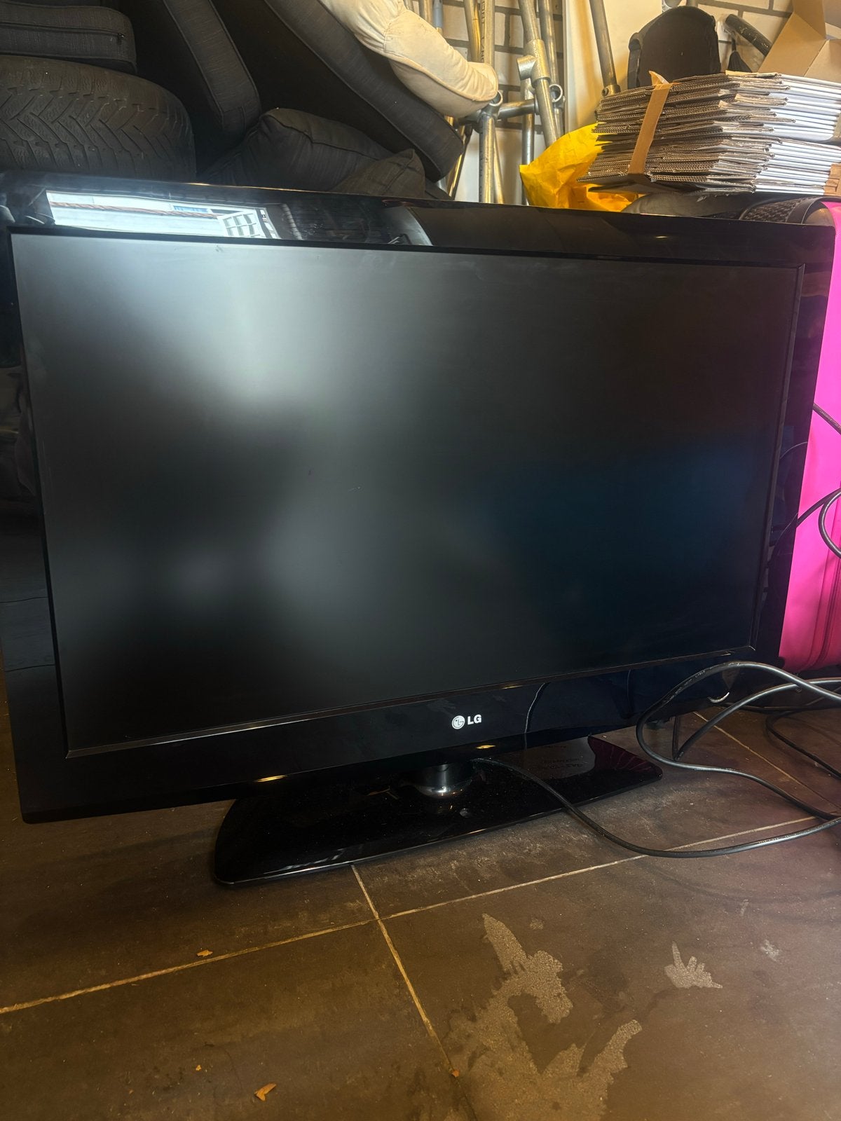 LG 42 inch LCD TV - incl. afstandsbedienig en handleiding, Audio, Tv en Foto, Televisies, Ophalen, Gebruikt, 50 Hz, 80 tot 100 cm