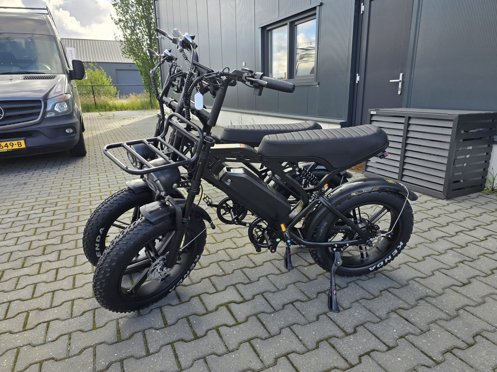 Fatbike V20 Pro - 9.0 Aanbieding+ zitje+Tasje Alarm Garantie, Overige merken, -, -, Nieuw