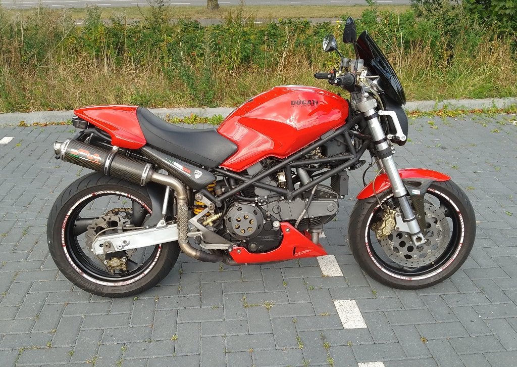 Ducati Monster 900, Sportuitlaat, 2 cilinders, Motorrijbewijs A, Gebruikt
