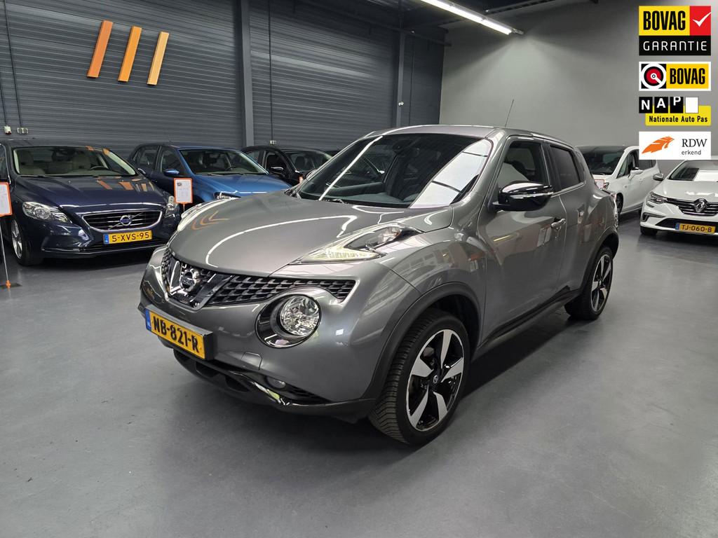 Nissan Juke 1.6 N-Connecta CAMERA LED NAVI BLUETOOTH NAP NL, Auto's, Nissan, 4 cilinders, 49 €/maand, Bedrijf, SUV of Terreinwagen
