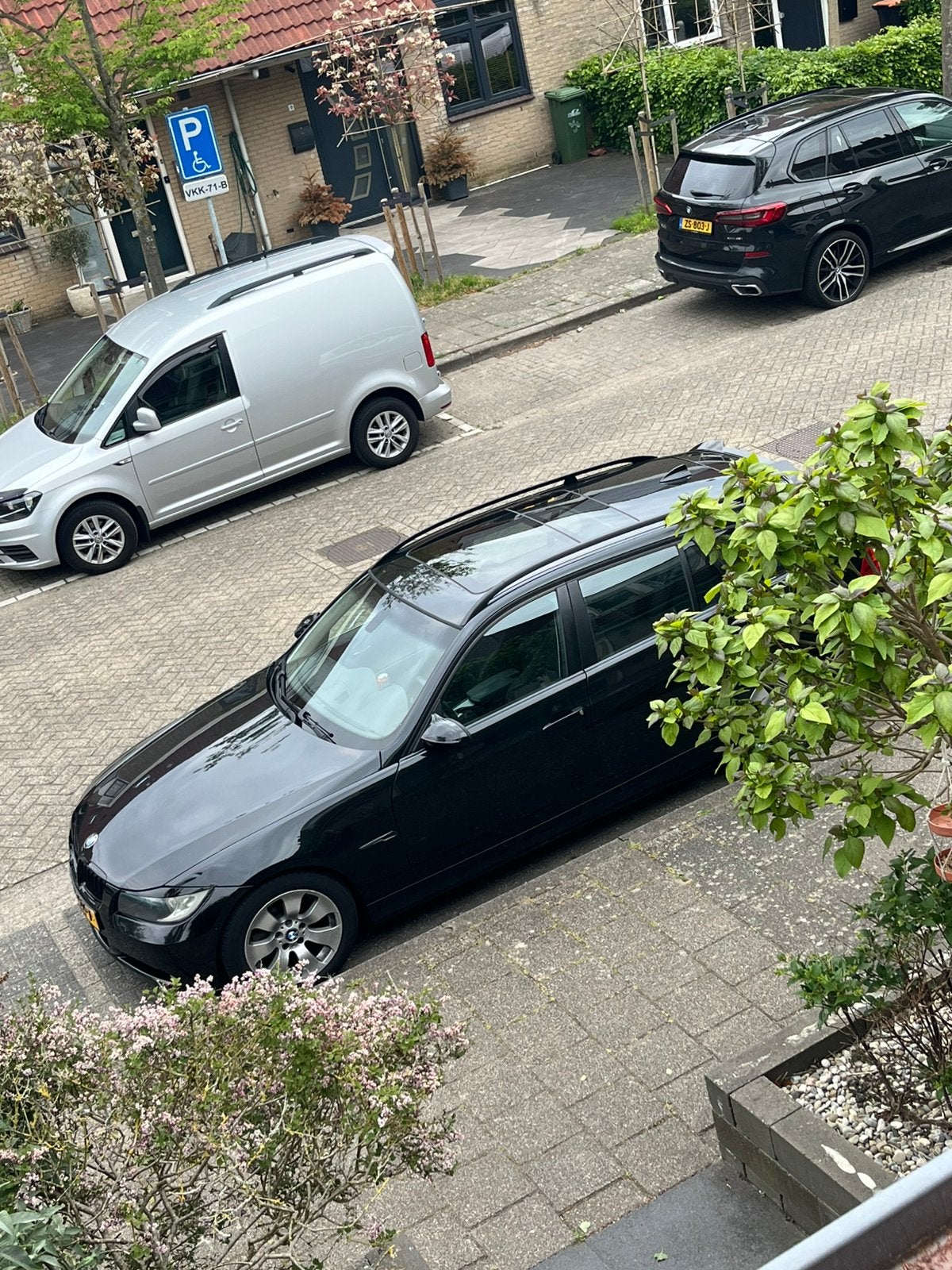 BMW 3-Serie 3.0 I 325 Touring AUT 2008 Zwart, Ophalen, Gebruikt
