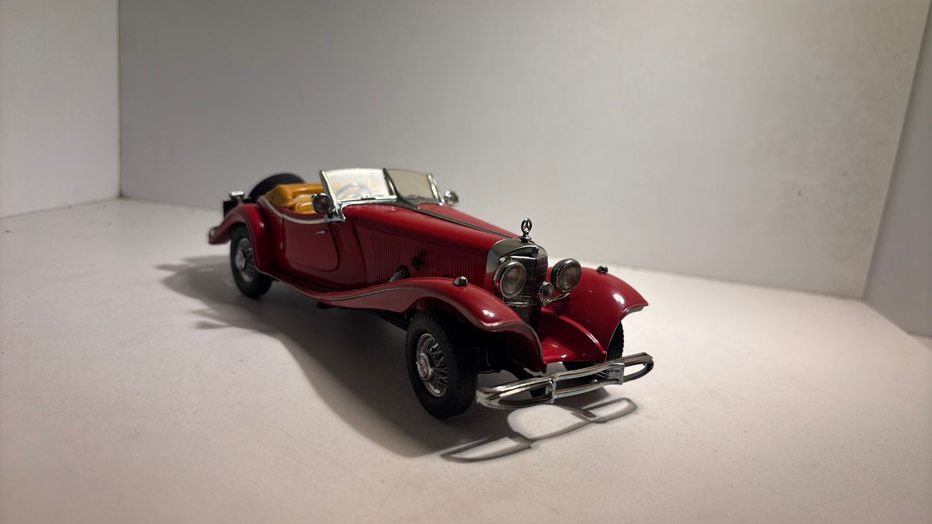 Mercedes benz 500 k roadster franklin mint 1.24