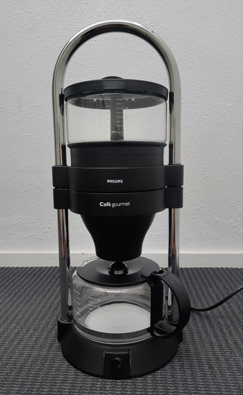 Philips Café Gourmet HD5400/B Koffiezetapparaat, Witgoed en Apparatuur, Gebruikt, 10 kopjes of meer, Koffiemachine, Gemalen koffie