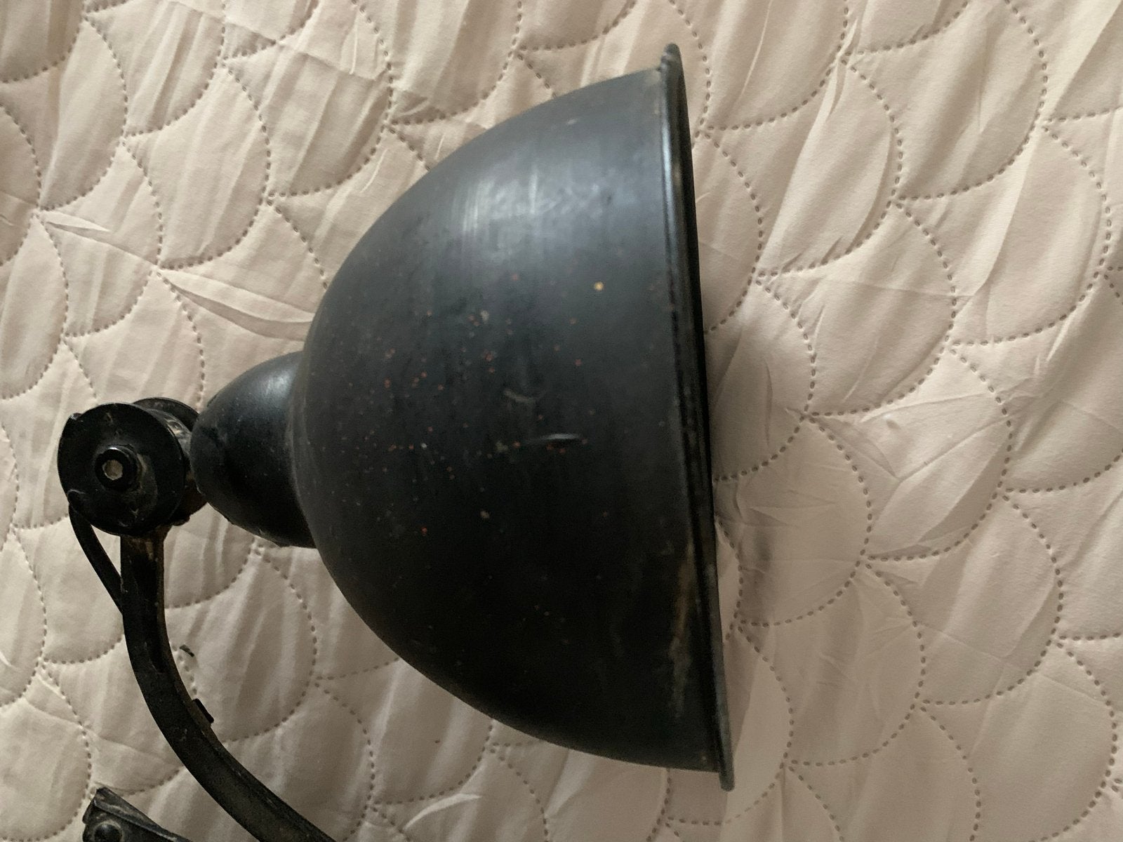 Vintage Zwarte Schaarwandlamp - Uitschuifbaar, Huis en Inrichting, Gebruikt, Zwart, Leeslamp, Overige merken