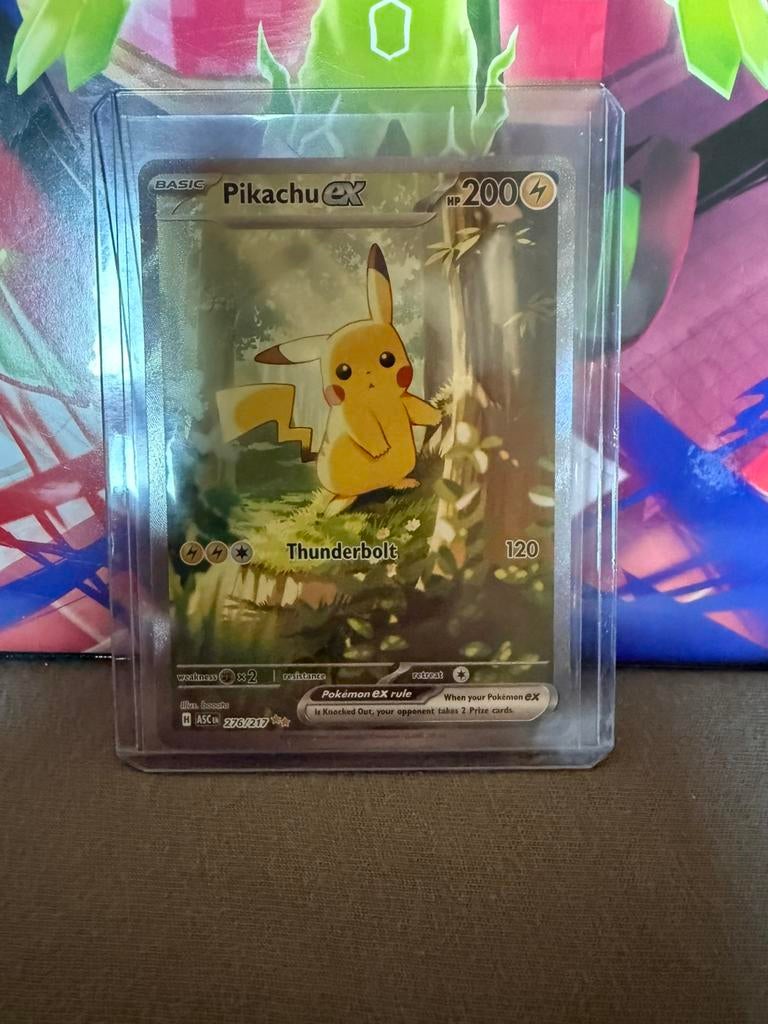Pikachu ASC 276 Pokemon Kaart, Hobby en Vrije tijd, Ophalen of Verzenden, Zo goed als nieuw