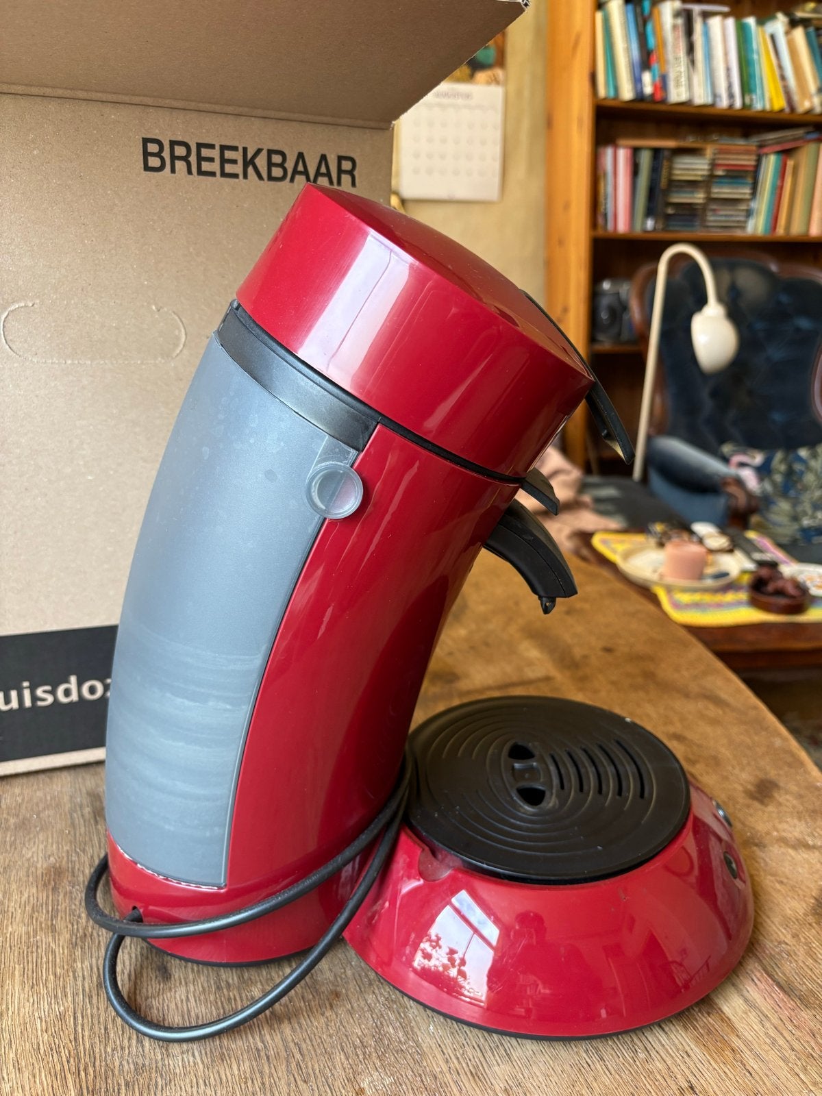 Philips Senseo Original HD7817/90 Koffiepadapparaat Rood, Gebruikt, Verzenden, Koffiemachine, 2 tot 4 kopjes