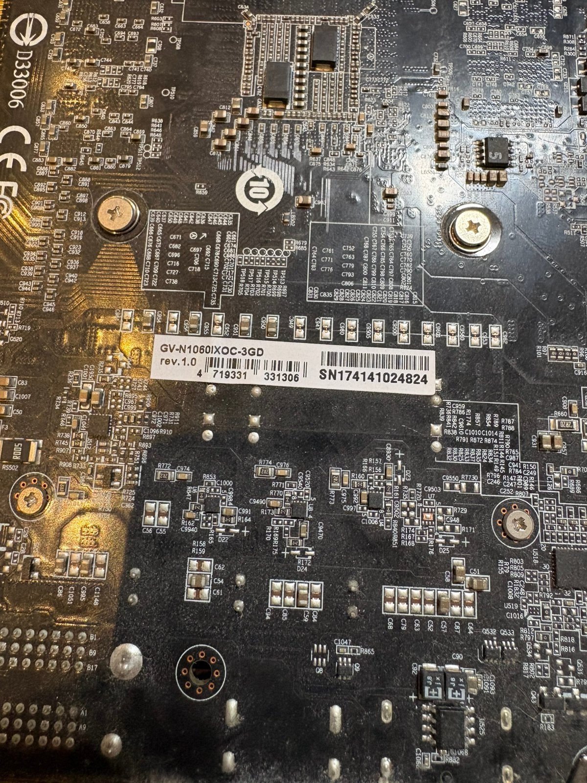 Viedeokoaart Gtx 1060, Computers en Software, Videokaarten, Gebruikt, -, HDMI, Ophalen of Verzenden
