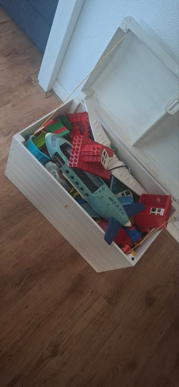 Grote kist vol duplo, Ophalen, Gebruikt, Overige merken
