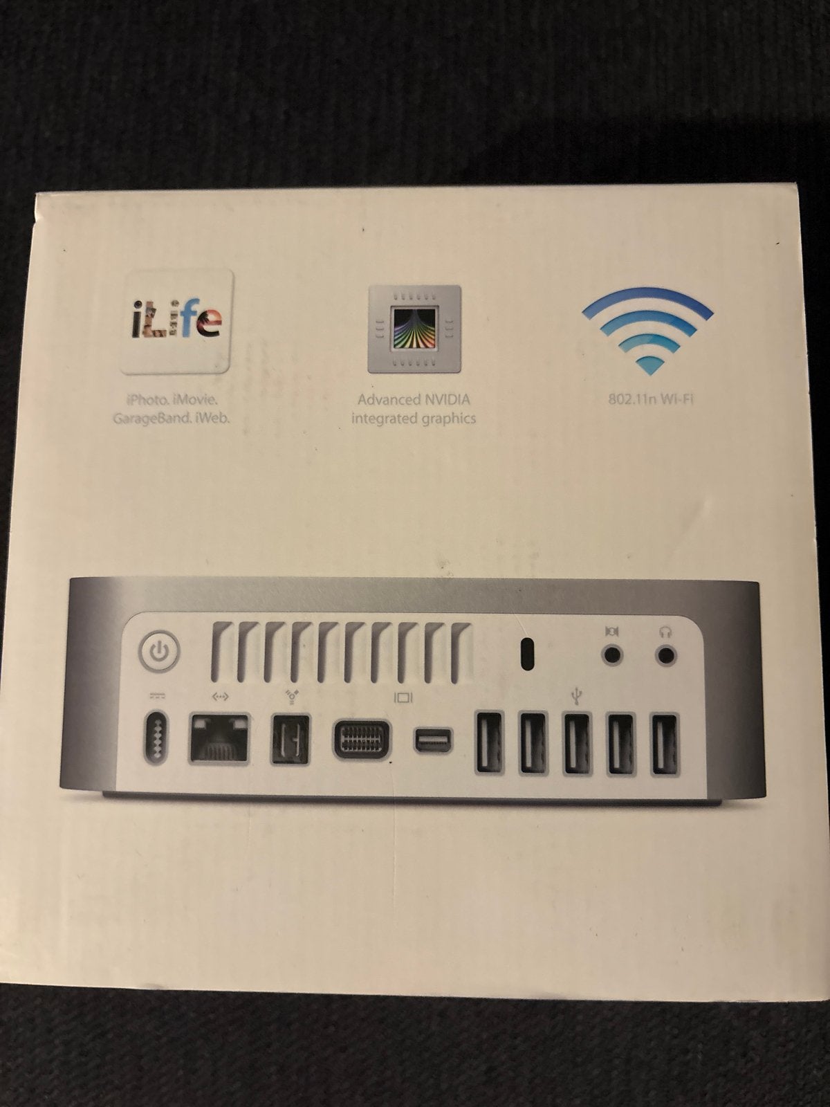 Apple Mac Mini A1283 - Compacte Desktop PC, Ophalen, Gebruikt, HDD, Mac Mini