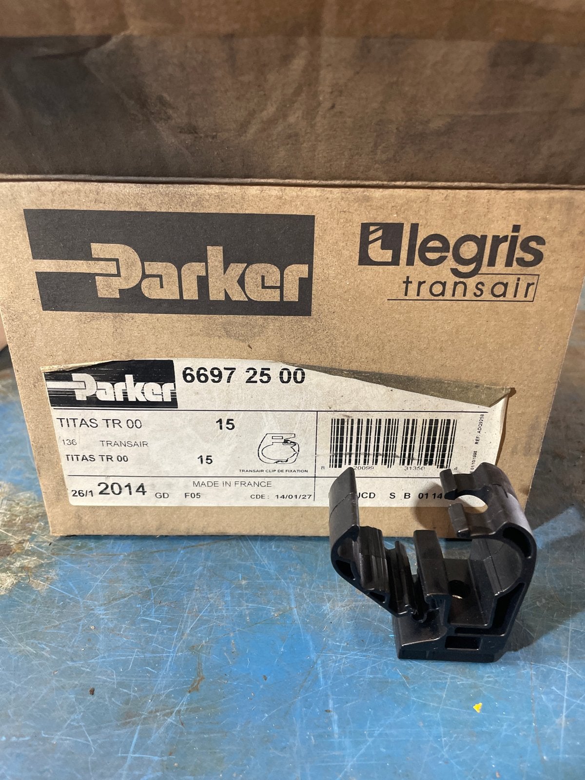 30 stuks Parker Legris Transair pijp Klem 6697 25 00 - Nieuw, Ophalen, Nieuw