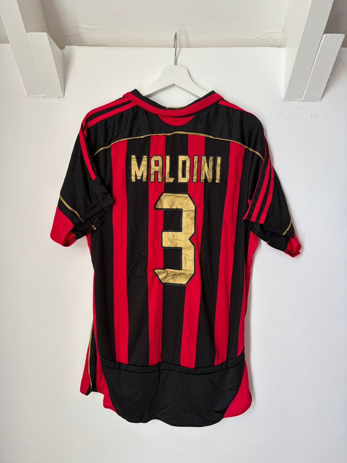 AC Milan Thuisshirt 2006/07 Maldini #3 - Maat L, Ophalen of Verzenden, Nieuw, Rood, Overige typen