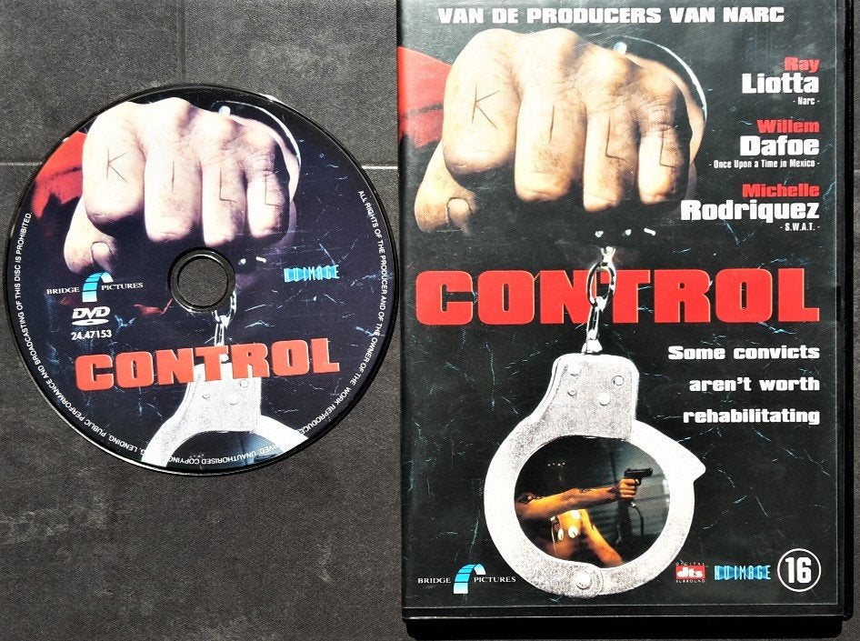 DVD - Control - Actie Film - NL Ondertiteld, Engels, Vanaf 16 jaar, Nederlands, Actie