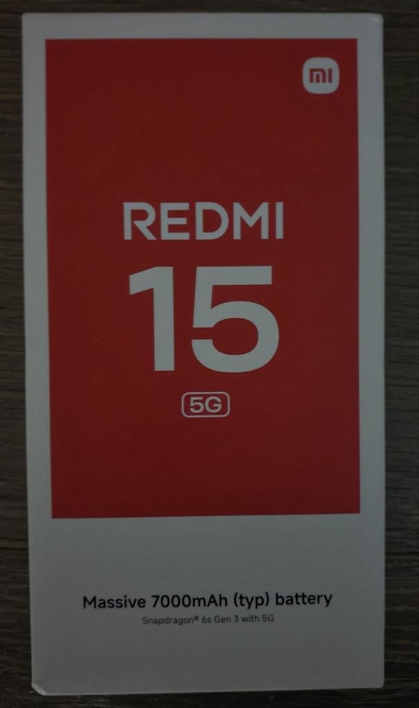 Tk Xiaomi Redmi 15 5G,NFC,6,9", Ophalen, Nieuw, Overige typen, Overige merken