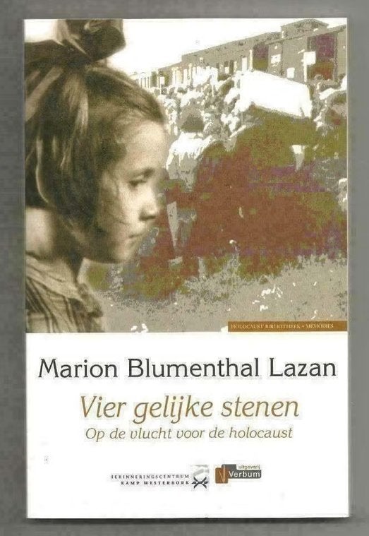 Vier gelijke stenen(holocaust) - Marion Blumenthal Lazan, Boeken, Ophalen of Verzenden, Tweede Wereldoorlog, Nieuw, Overige onderwerpen