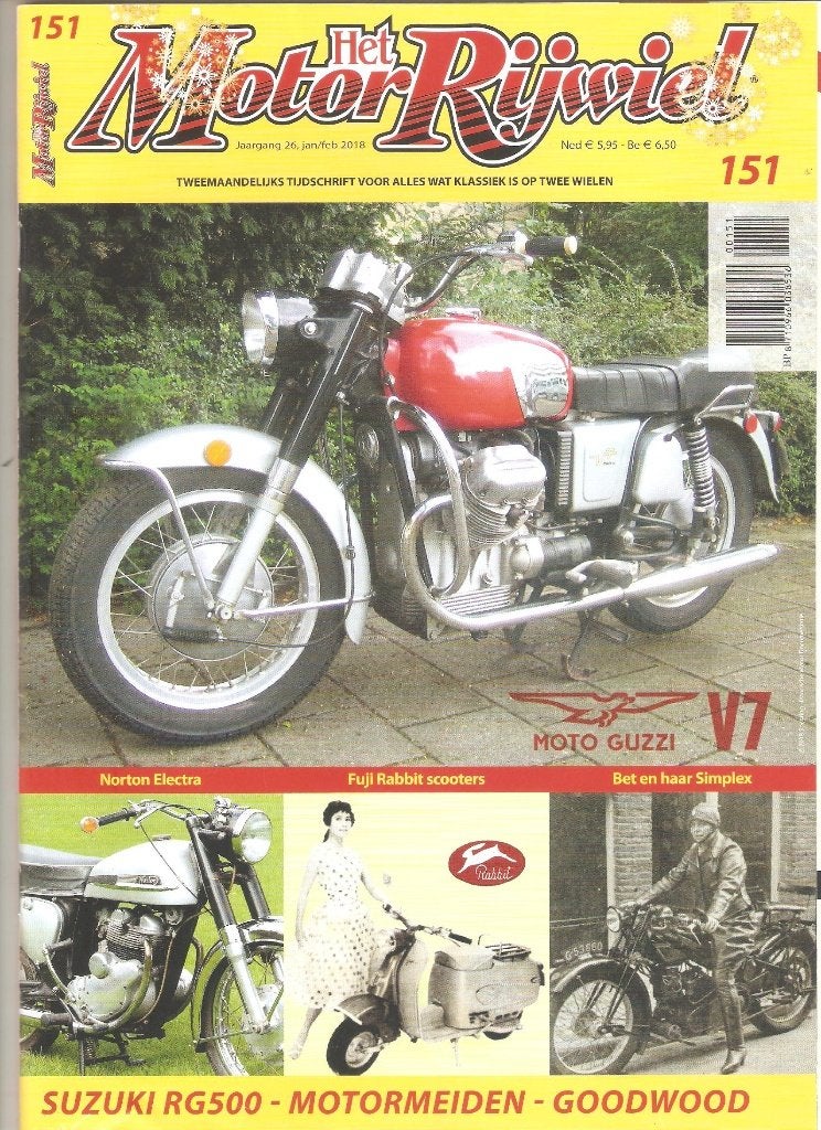 151 – Moto Guzzi – Norton – Fuji Rabbit – Suzuki - Simplex, Ophalen of Verzenden, Zo goed als nieuw, Algemeen
