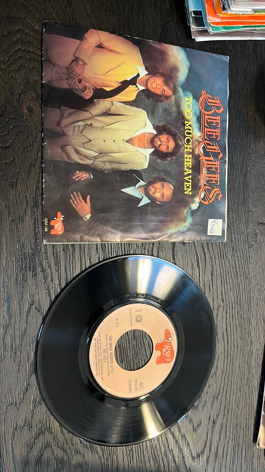 Bee gees single, Ophalen of Verzenden, Gebruikt, Pop