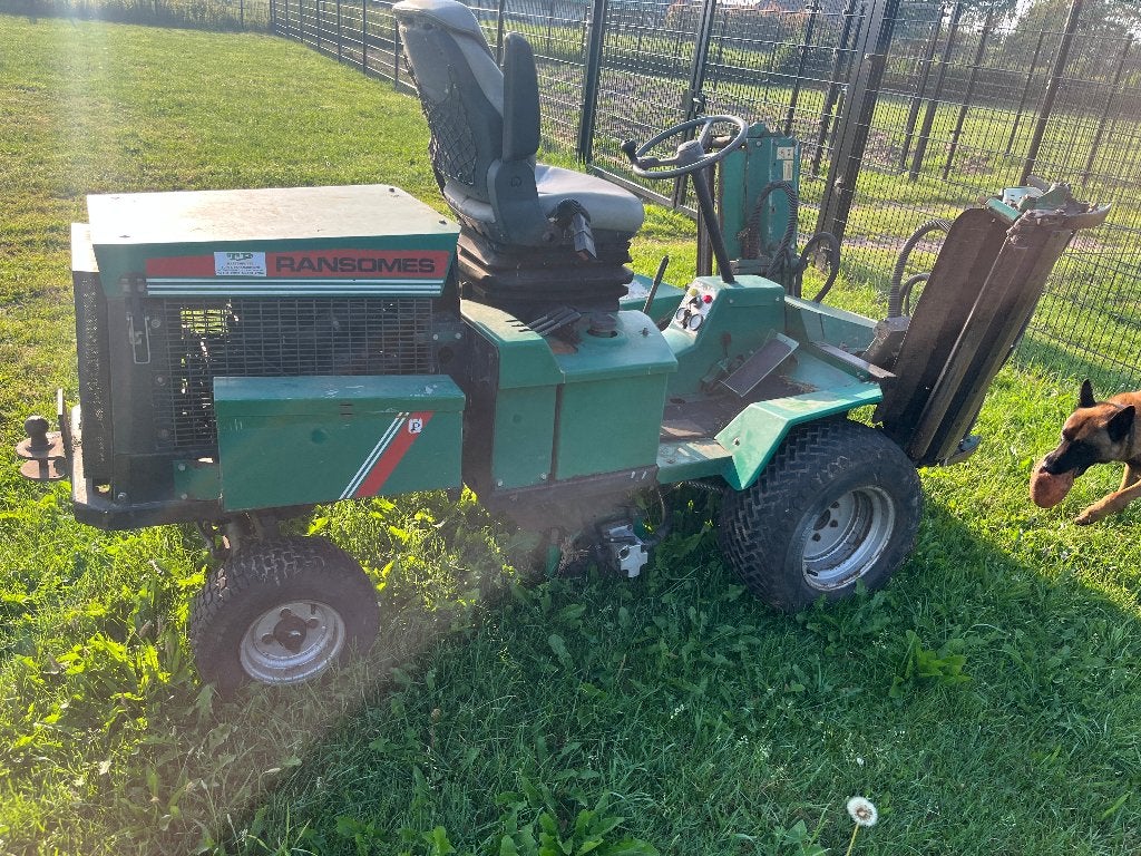 zit grasmaaier met klein defect, Ophalen, Gebruikt, Elektrische starter, Ransomes