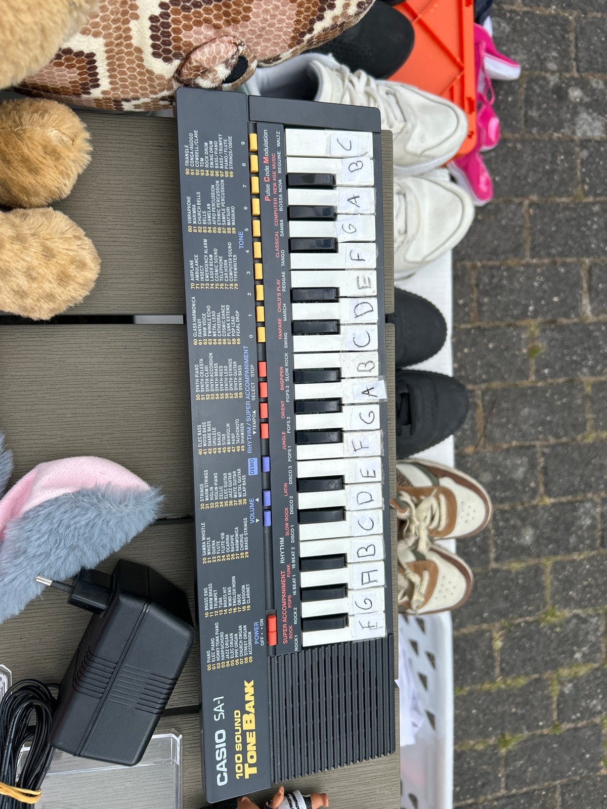 Casio SA-1 Tonebank Mini Keyboard - Vintage Synthesizer, Muziek en Instrumenten, Keyboards, Ophalen of Verzenden, Gebruikt, Overige aantallen