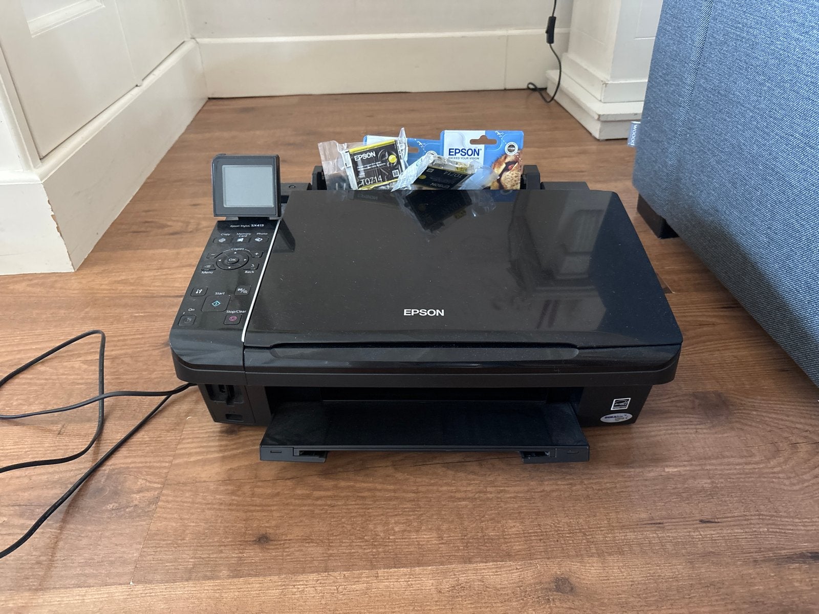 Epson Stylus SX415 All-in-One Printer - Zo goed als nieuw, Computers en Software, Inkjetprinter, All-in-one, Kleur printen, Ophalen of Verzenden