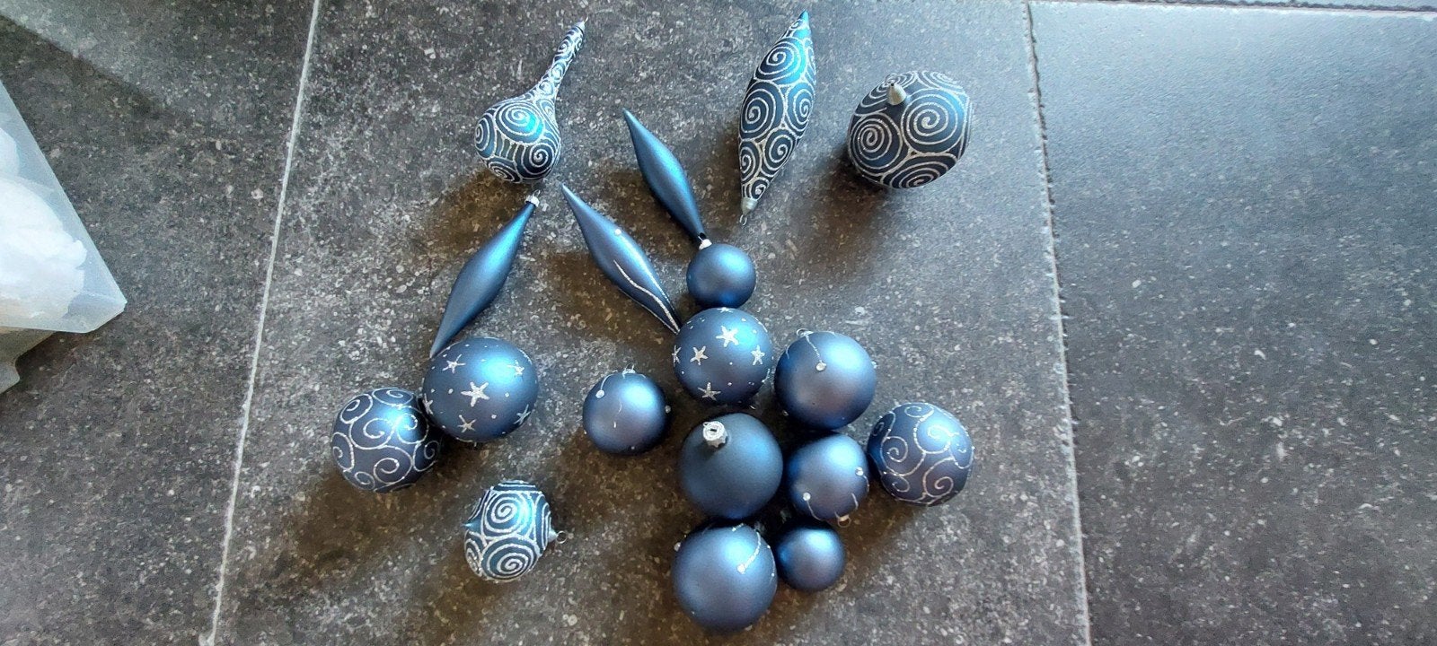 Blauwe kerstballen, Ophalen of Verzenden, Nieuw