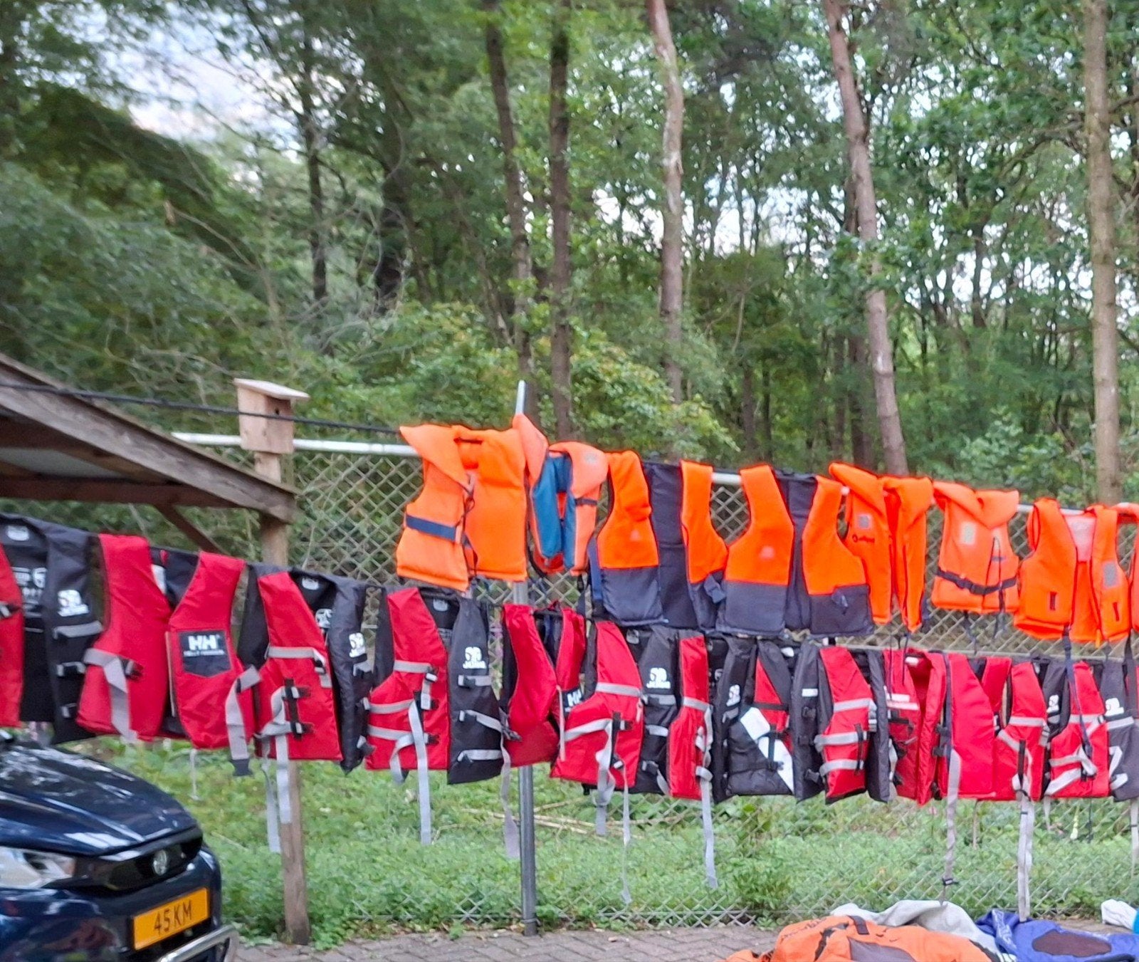 Mix van 80+ zwemvesten, skivesten en reddingsvesten, Ophalen, Gebruikt, Dame of Heer, Diverse merken