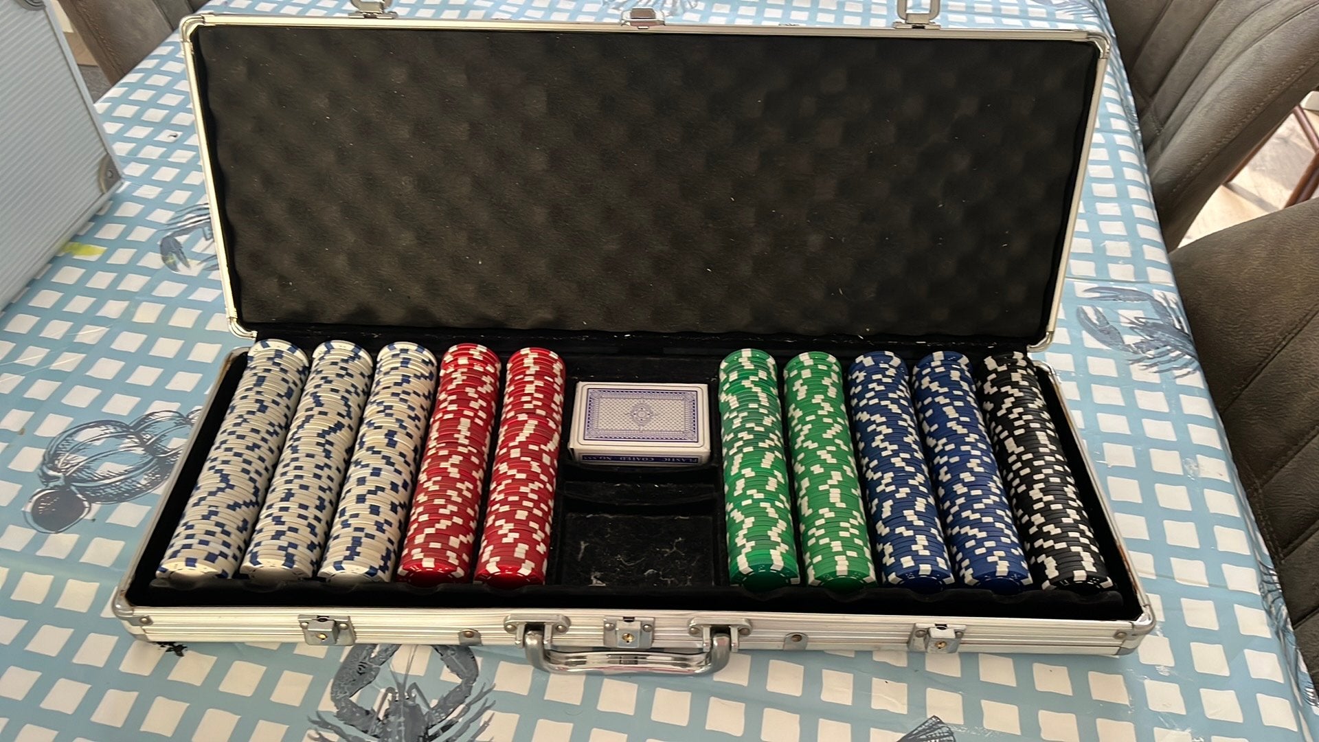 Pokerfiches 500 stuks, Hobby en Vrije tijd, Gezelschapsspellen | Kaartspellen, Ophalen of Verzenden, Zo goed als nieuw