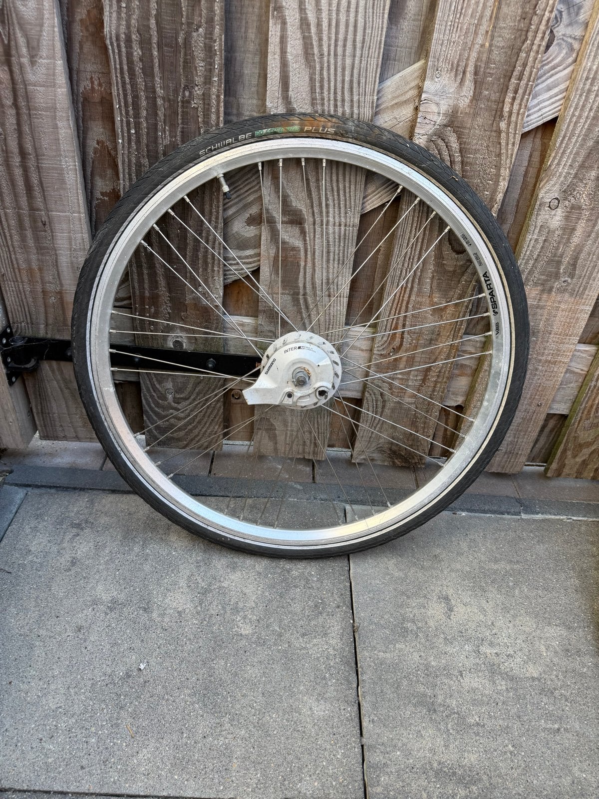 Achterwiel Nexus 7 28 inch - Nette werkende staat, Ophalen of Verzenden, Gebruikt, Stadsfiets, Wiel