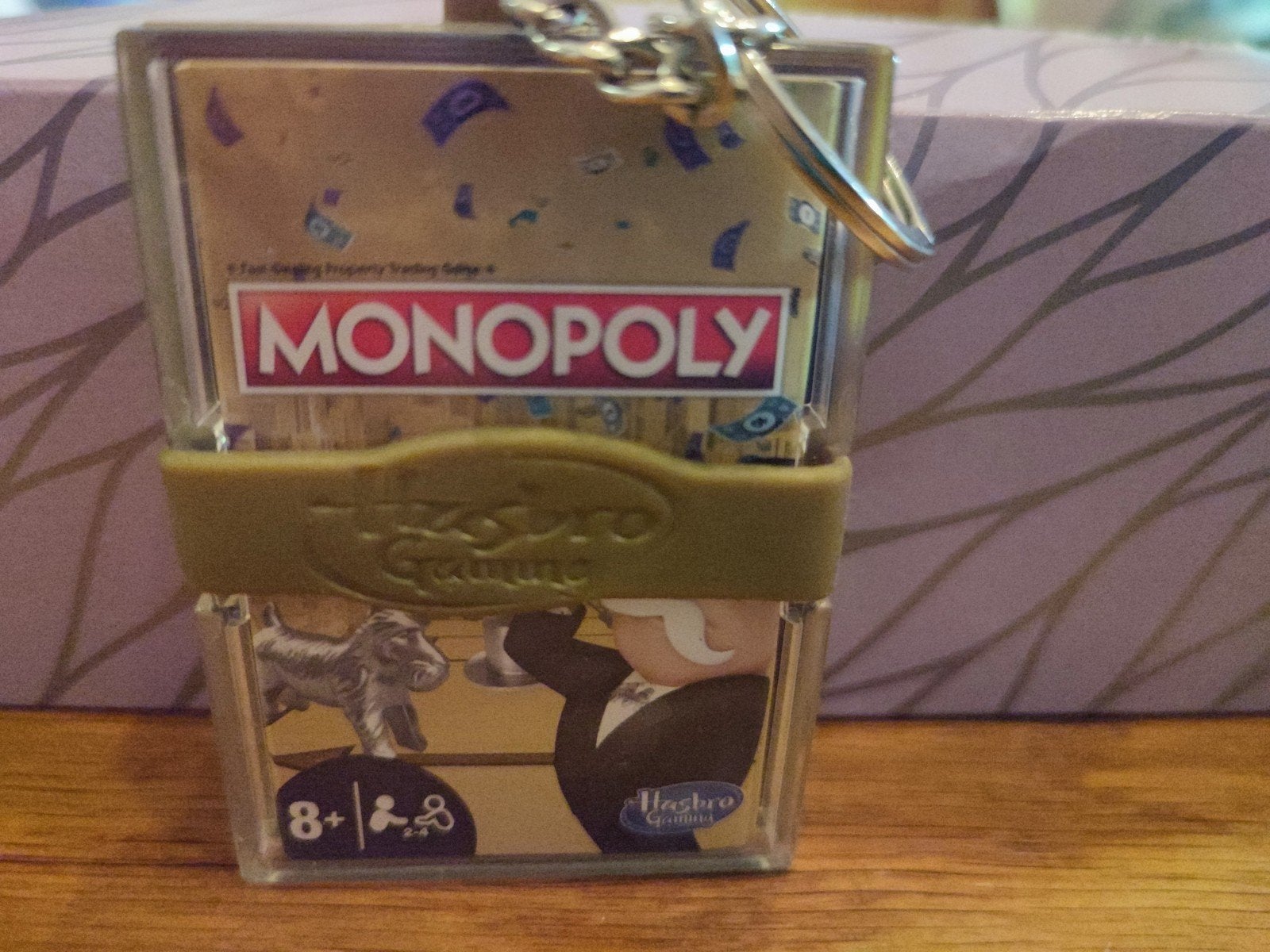 Monopoly Sleutelhanger., Een of twee spelers, Ophalen of Verzenden, Zo goed als nieuw, Hasbro Gaming