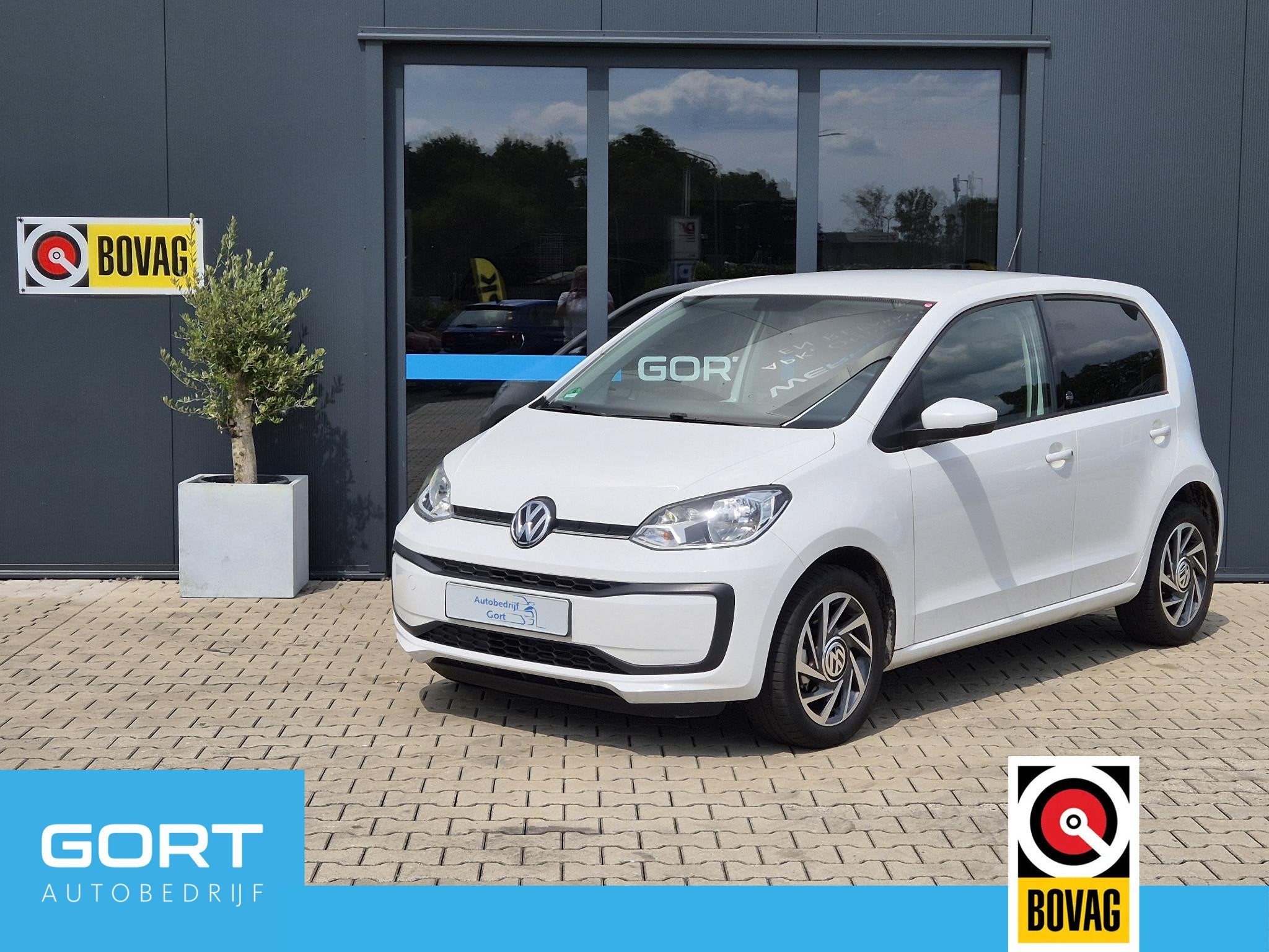 Volkswagen Up! 1.0 BMT up! Sound!, Auto's, Voorwielaandrijving, Gebruikt, Wit, Handgeschakeld
