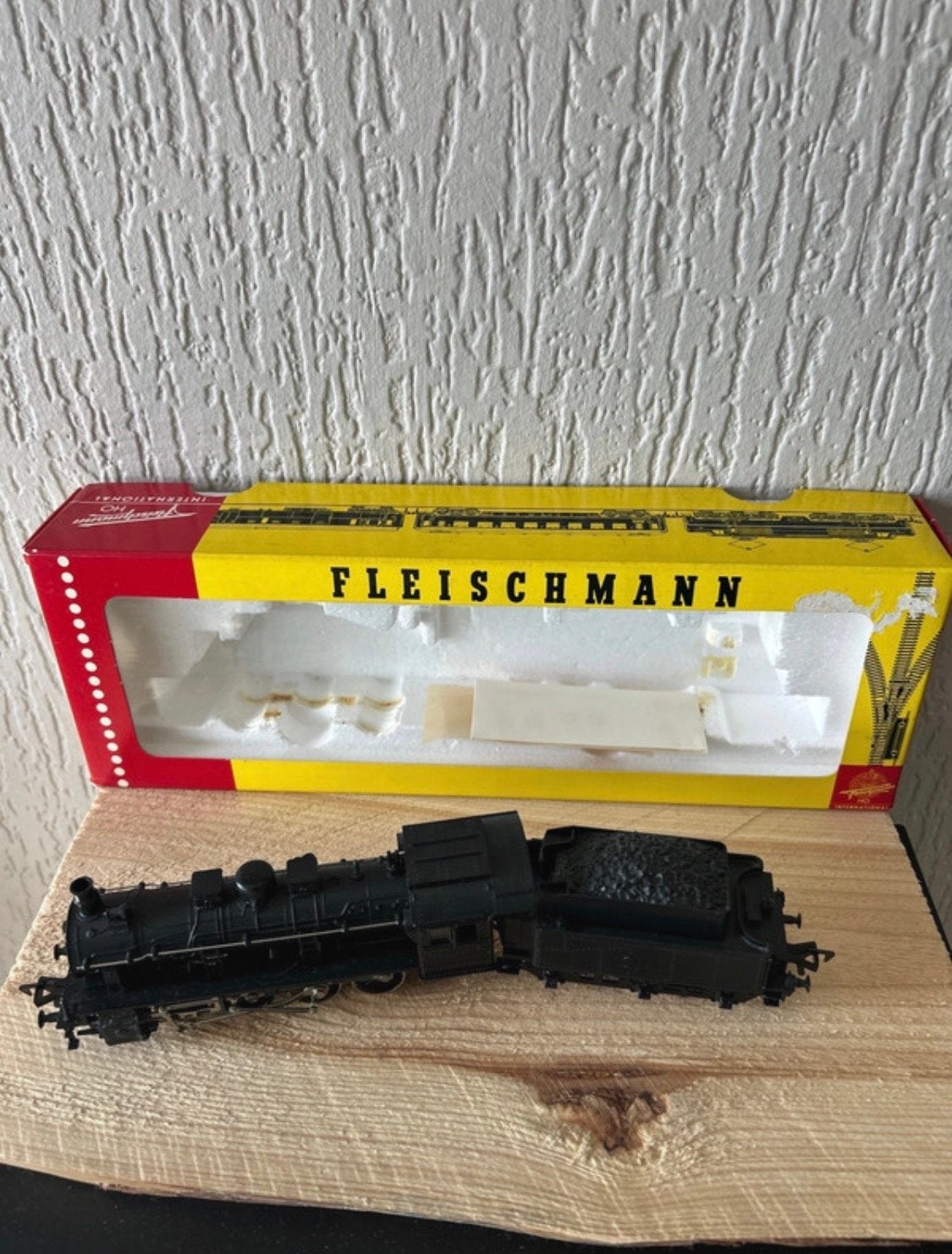 Fleischmann 1351F Stoomloc BR 55 met Tender H0 OVP, Hobby en Vrije tijd, Verzenden, Zo goed als nieuw, Locomotief, Fleischmann