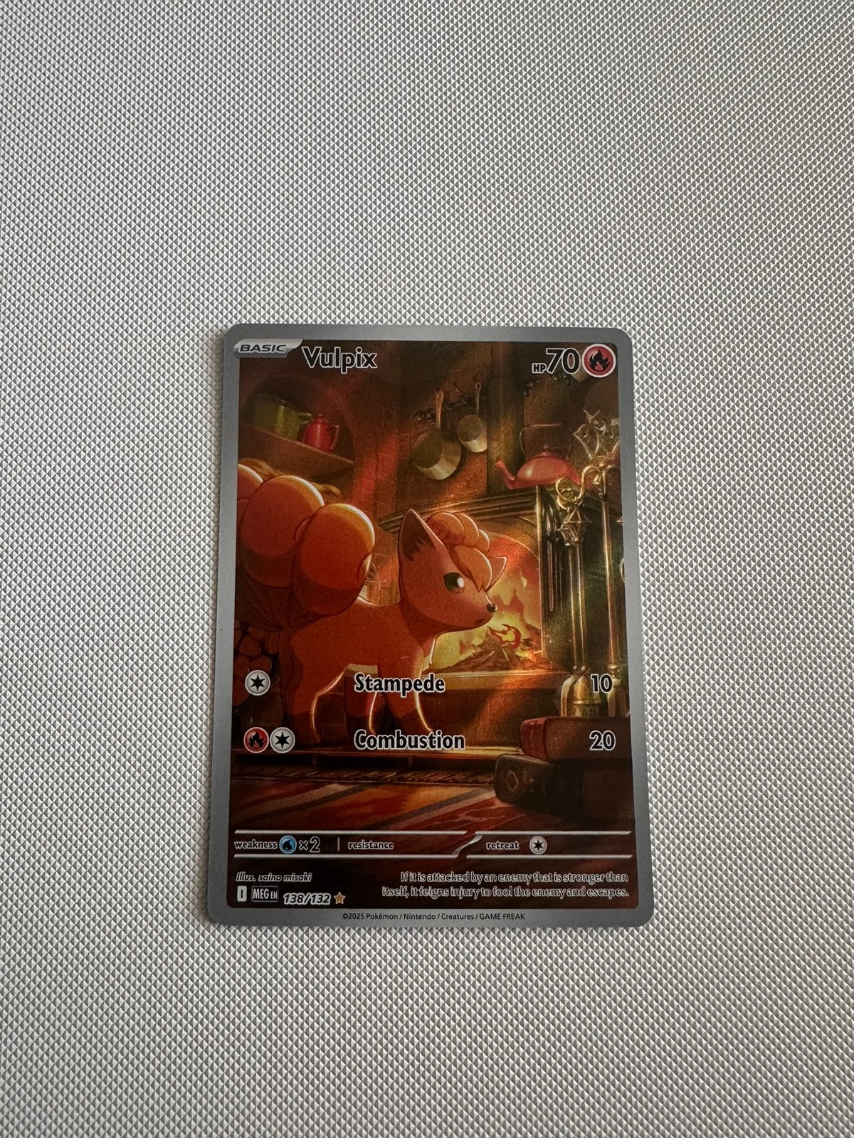 Vulpix, Ophalen, Zo goed als nieuw