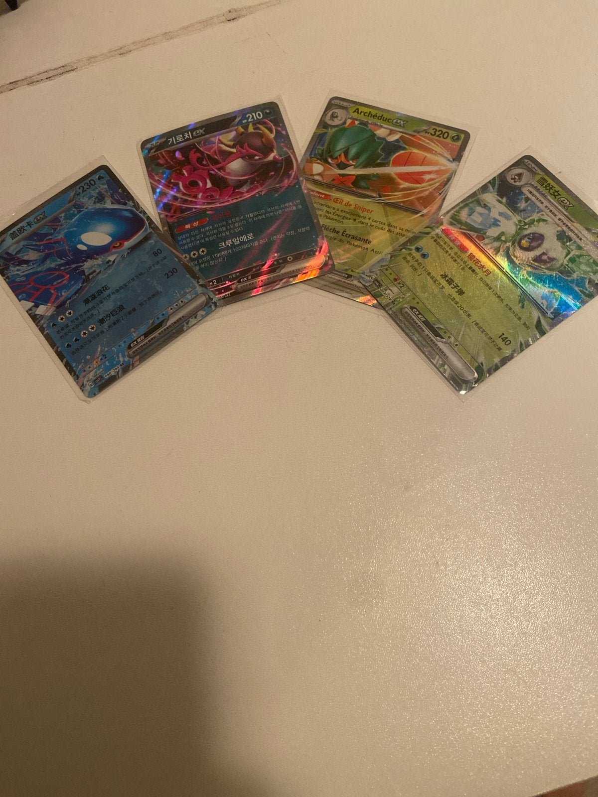 Pokémon kaarten bundel - Ex bundel, Ophalen of Verzenden, Gebruikt, Meerdere kaarten