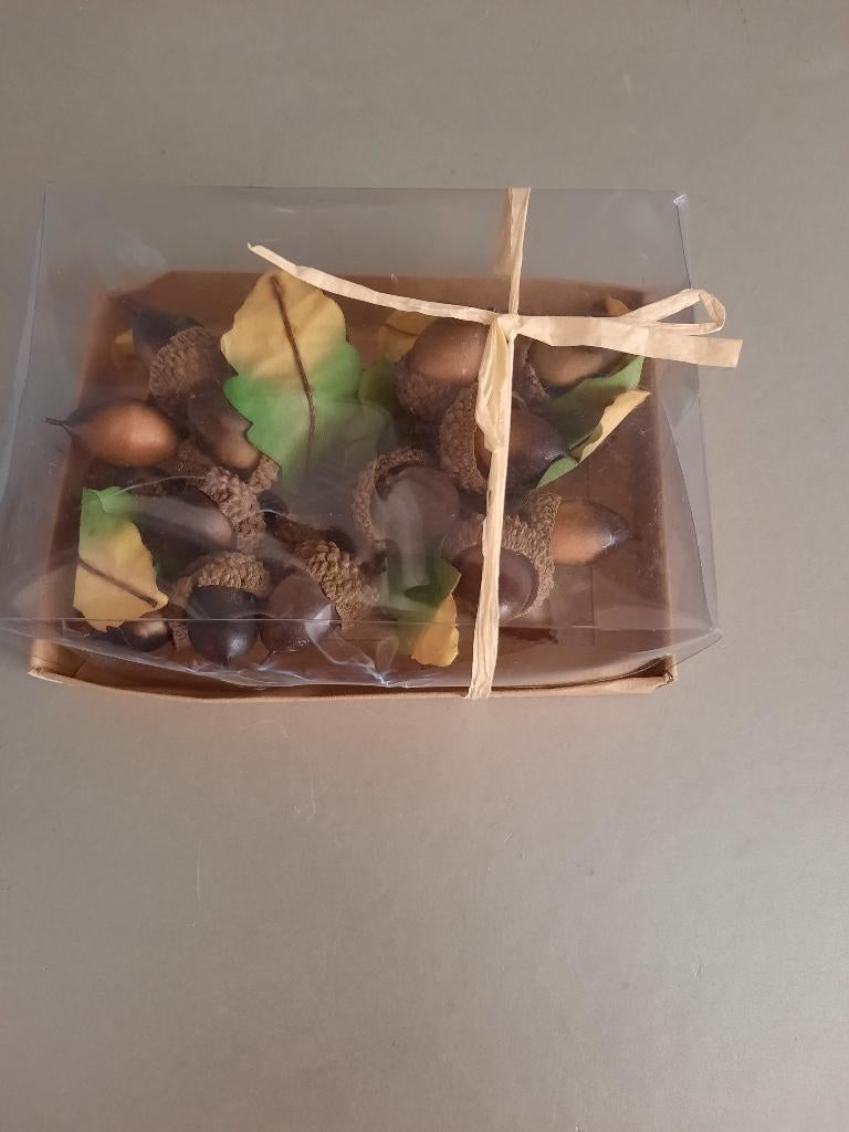 Eikels op draad om bloemstukjes te versieren, Onbekend, Nieuw, Ophalen of Verzenden, Onbekend