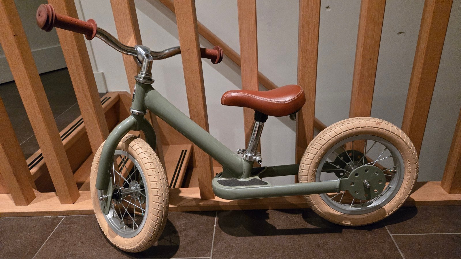 Kinderloopfiets - Tricycle, Ophalen, Zijwieltjes, 16 tot 20 inch, Veloretti