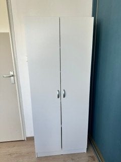 Witte zo goed als nieuwe legkast, Ophalen, 50 tot 100 cm, 150 tot 200 cm, 25 tot 50 cm