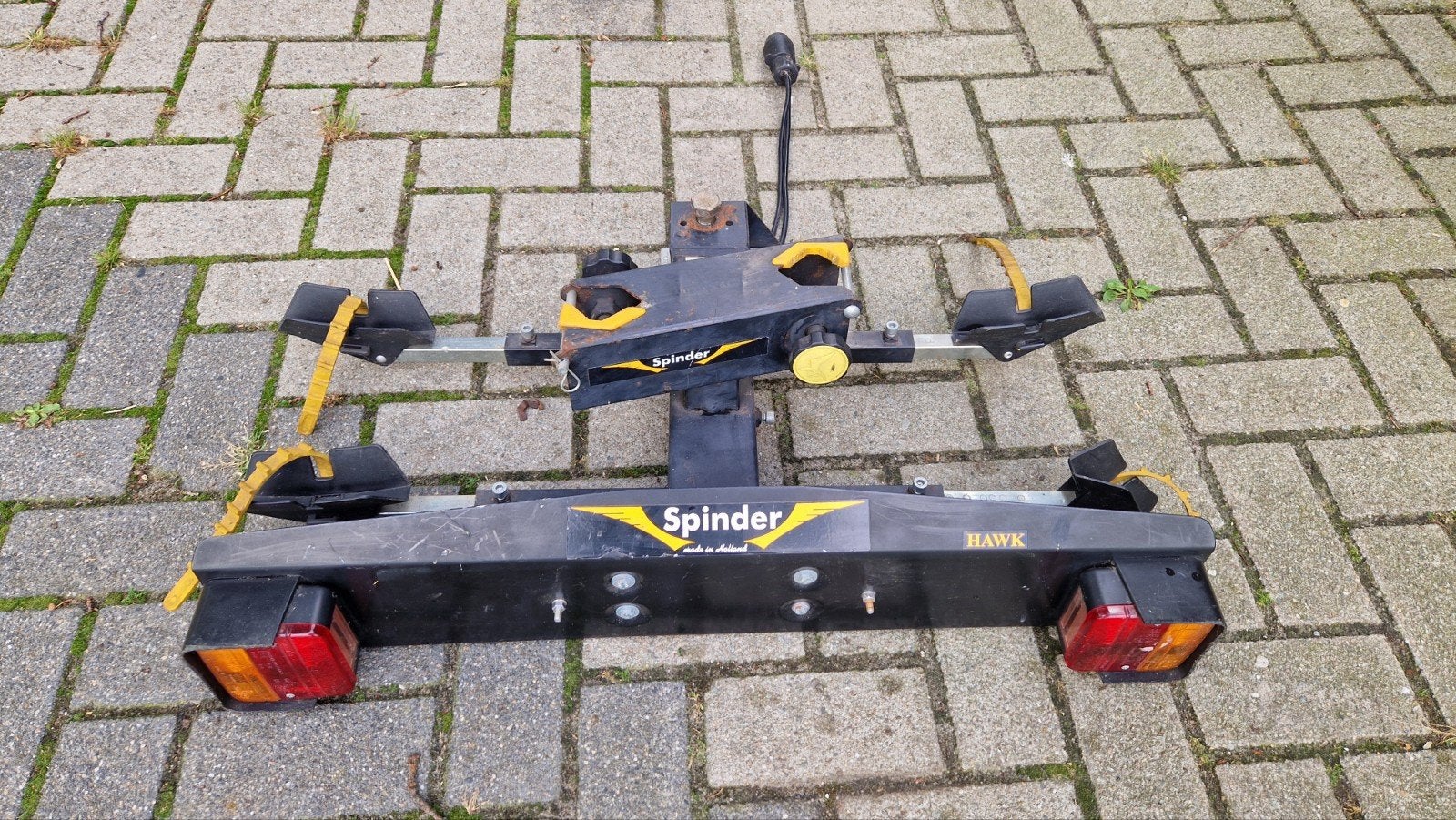 Fietsendrager, Ophalen, 2 fietsen, Gebruikt, Trekhaakdrager