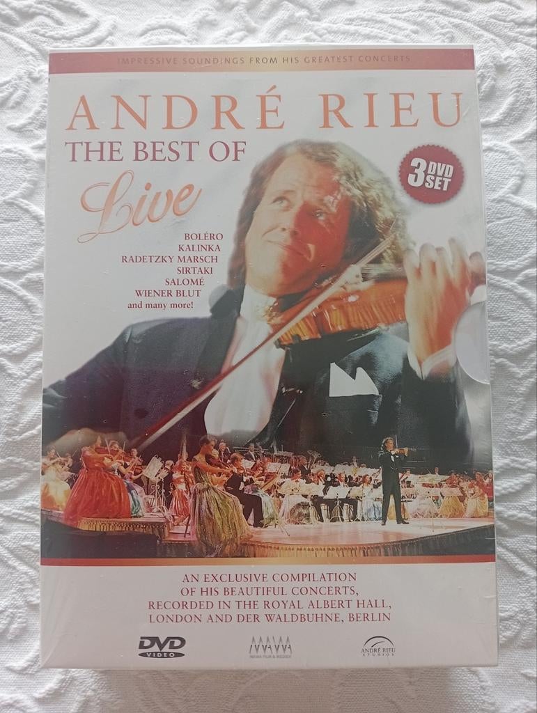 André Rieu - The Best of Live (3 DVD Boxset), Alle leeftijden, Ophalen, Nieuw in verpakking