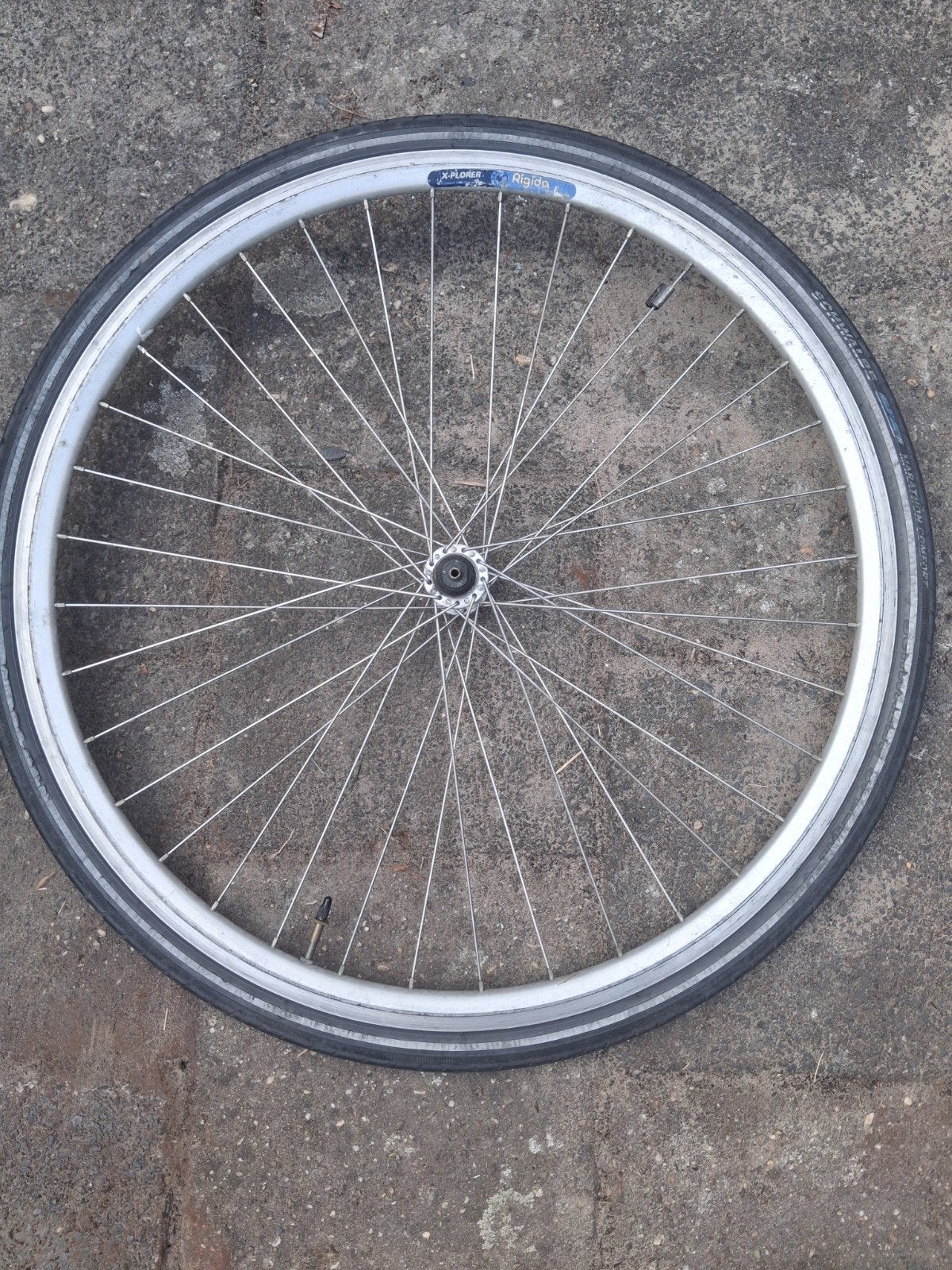 28" Rigida X-Plorer fietswiel met Shimano naaf, Gebruikt, Rigida, Stadsfiets, Aluminium