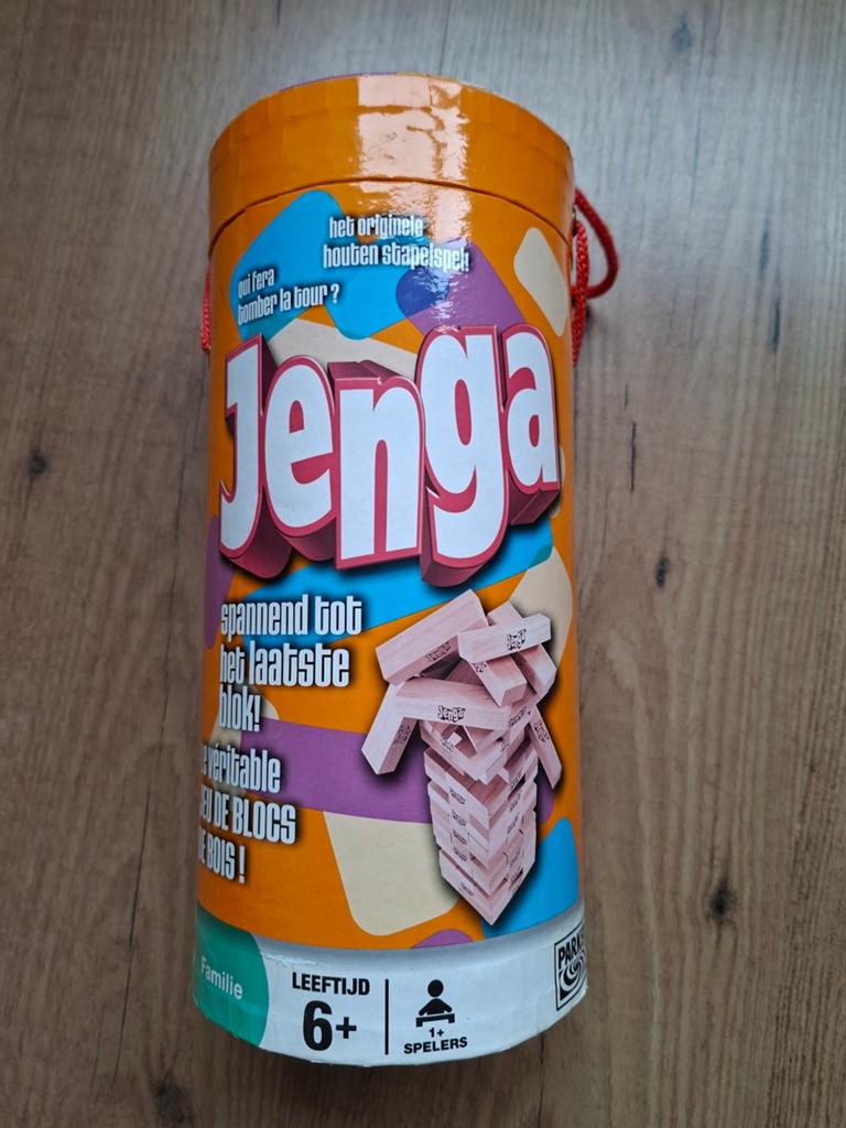 Jenga, Ophalen, Zo goed als nieuw