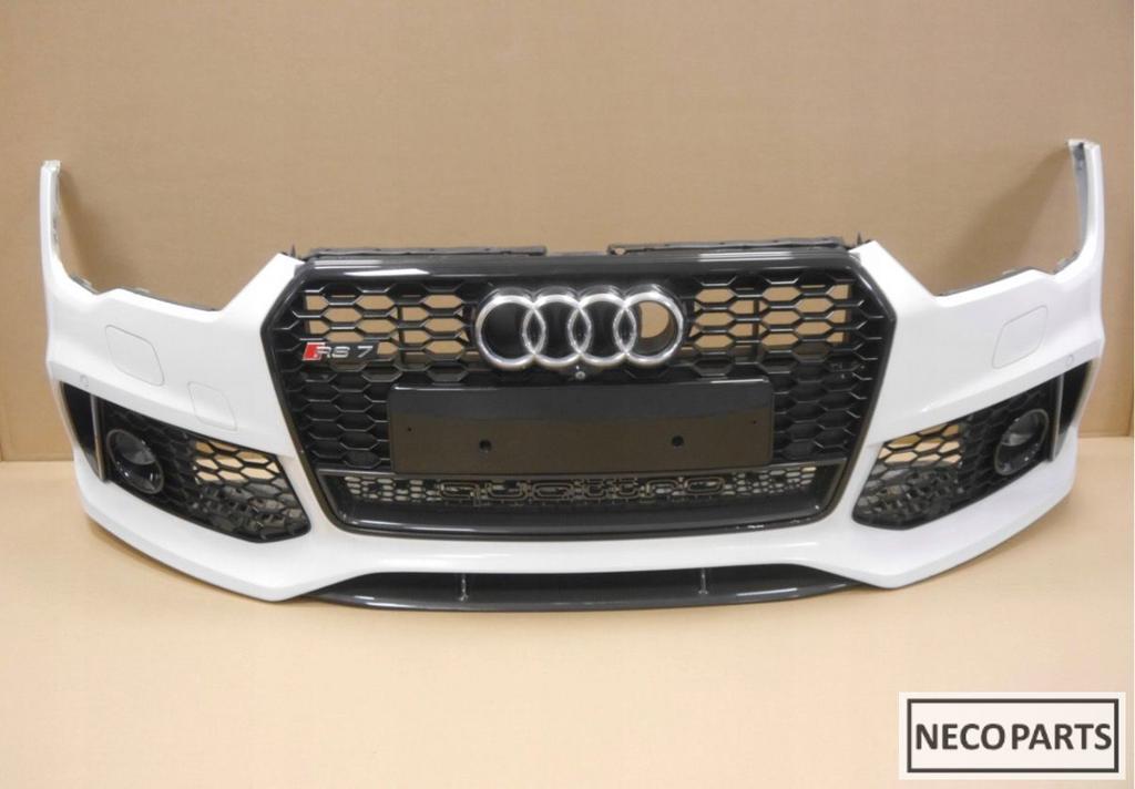 AUDI RS7 4G FACELIFT VOORBUMPER 4 x PDC CAMERA LS9R, Gebruikt, -, Achter, -