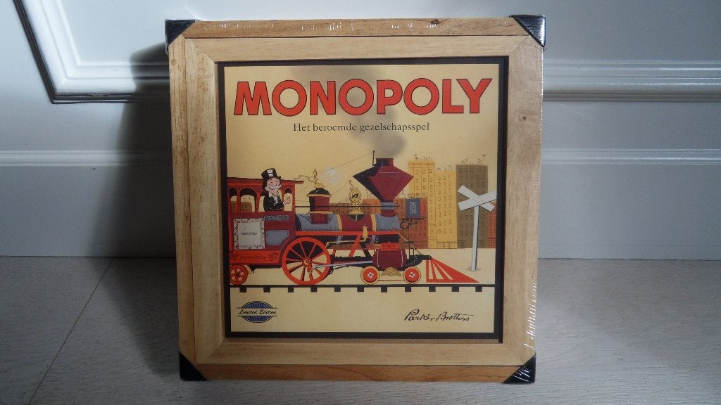 Parker : Monopoly : Limited Edition - nieuw in houten doos, Ophalen of Verzenden, Nieuw, Parker