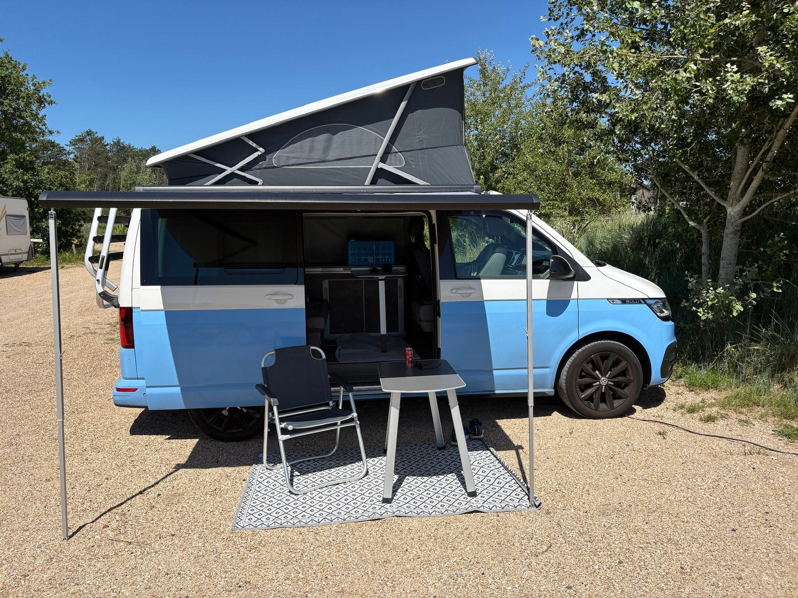 Volkswagen California Ocean T6.1 - 2.0 TDI 204PK 4motion DSG, Automaat, Buscamper of Camperbus, Luifel, 7 tot 12 maanden geleden
