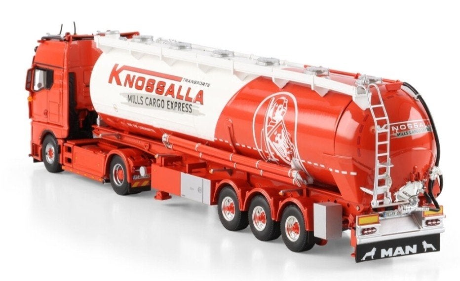 WSI MAN TGX 4X2 + BULKTRAILER - KNOSSALA, ., Nieuw, Ophalen of Verzenden, Bus of Vrachtwagen