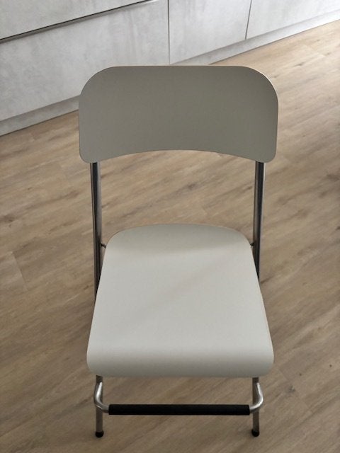 Ikea Barkruk, Huis en Inrichting, Ophalen, Wit, Zo goed als nieuw, Hout